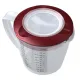 Westmark 3105 Mix en Maatbeker met rood deksel